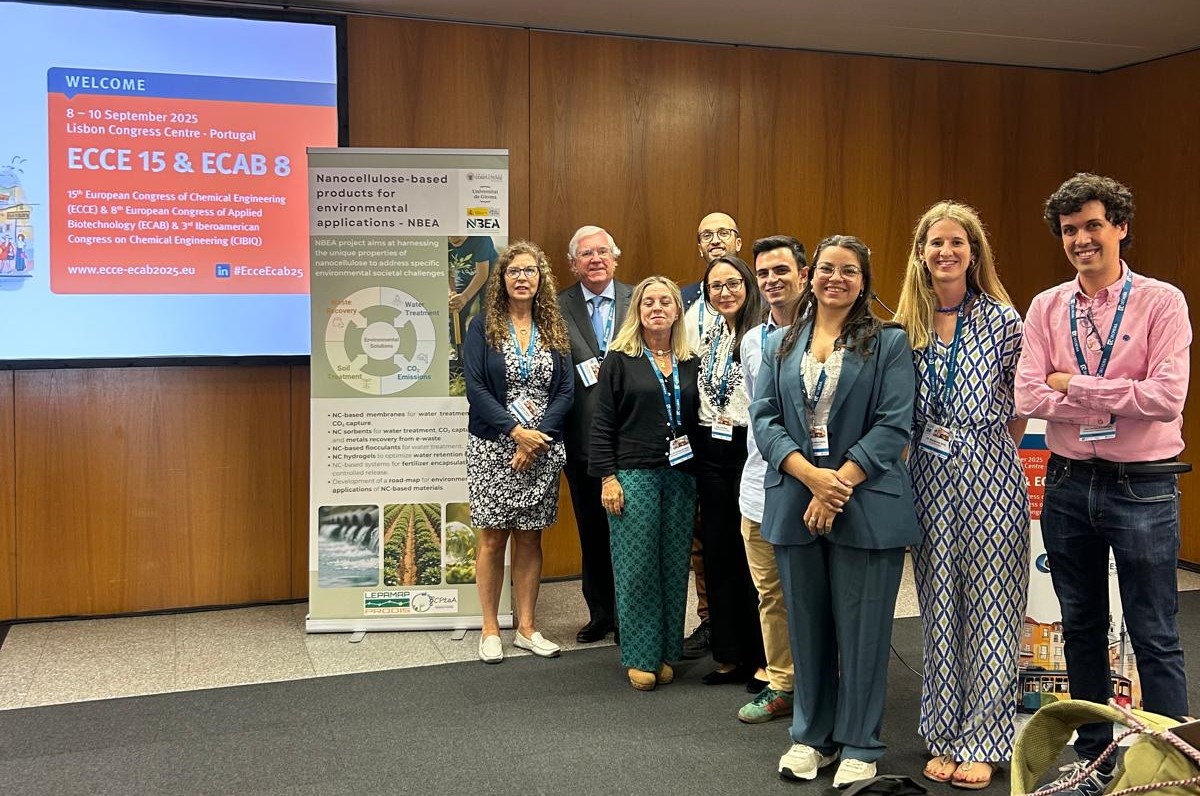 Presentación del Proyecto NBEA en el 3rd Iberoamerican Congress on Chemical Engineering celebrado en Lisboa del 8 al 10 de septiembre de 2025